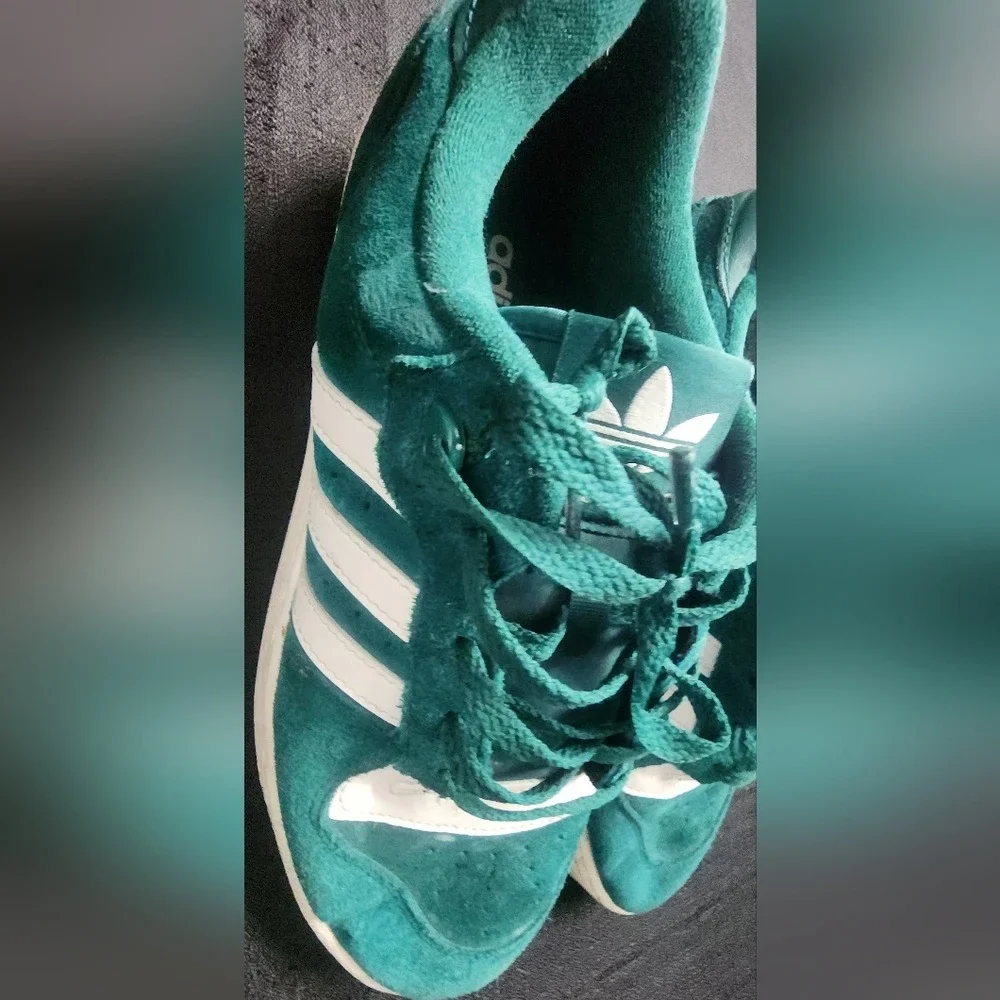 Adidas Rivalry Low 'Collegiate Green' Sneakers Shoes Mens 8 IE7209‎